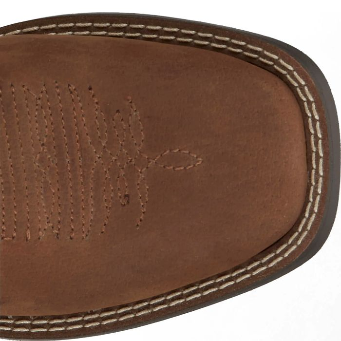 Justin Bowline Junior Hazelnut Brown Boys Boots JK7523