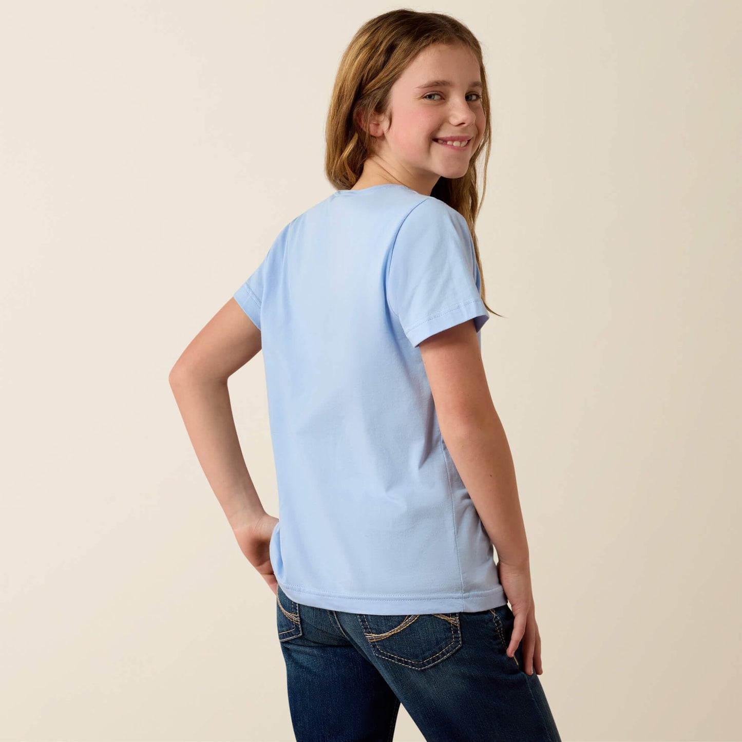 Ariat Girls USA Horseshoe T-Shirt 10080943