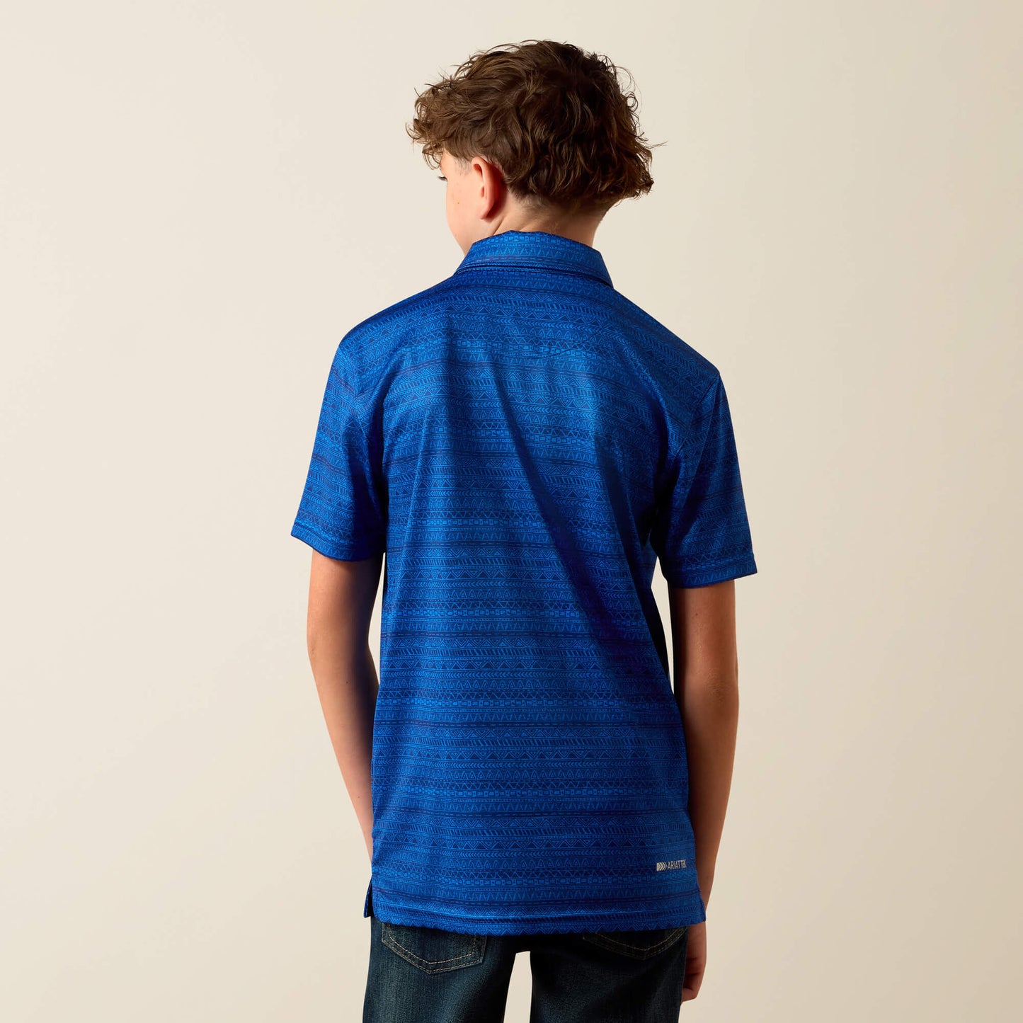 Ariat Boys All Over Print Polo 10073490