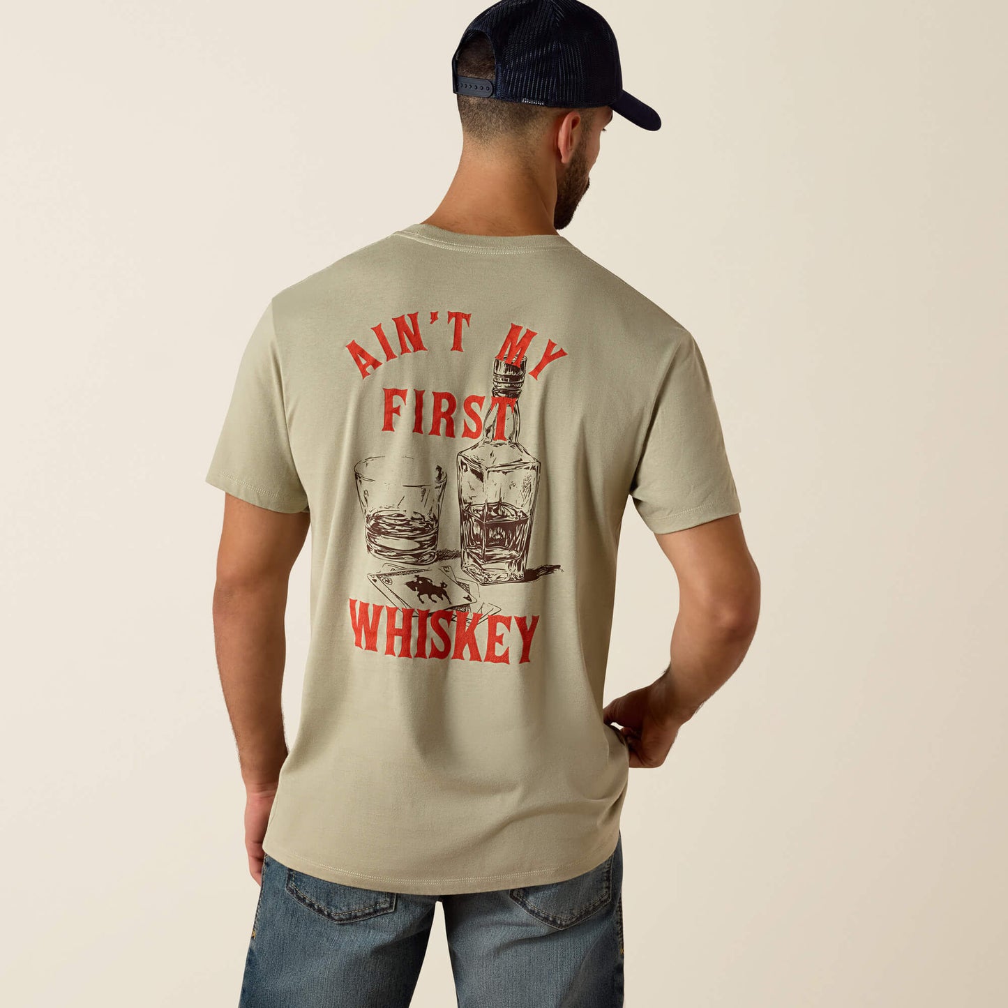 Ariat Men’s Whiskey Uno Classic Fit T-Shirt 10073484