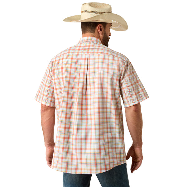 Ariat Men’s Pro Nico Classic White Plaid Shirt 10073562