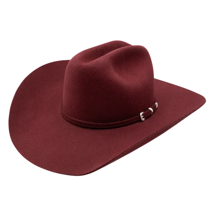 Charlie 1 Horse Ladies The Cowgirl Cranberry Felt Hat