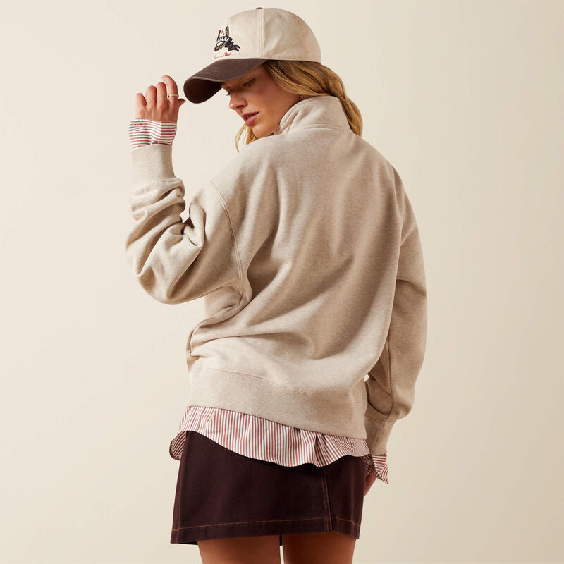 Ariat Women’s Running Wild 1/2 Zip Sweatshirt 10079255