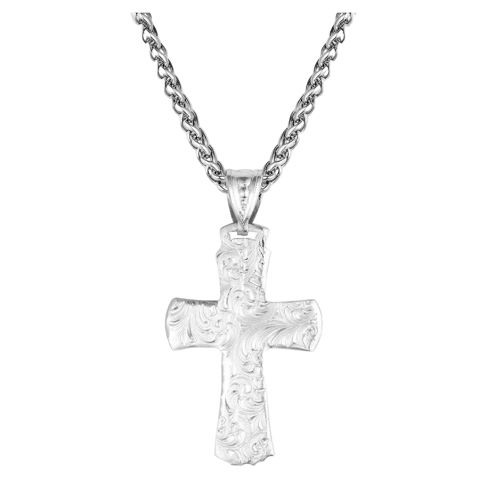 Montana Silversmiths Sundown Ridge Cross Necklace NC6506