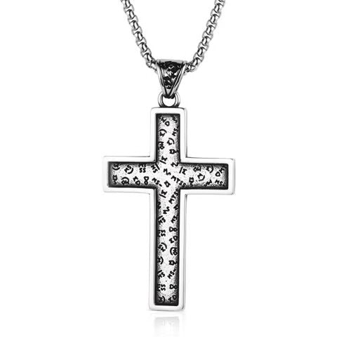 Montana Silversmiths Men's The Lamb Cross Necklace NC6366