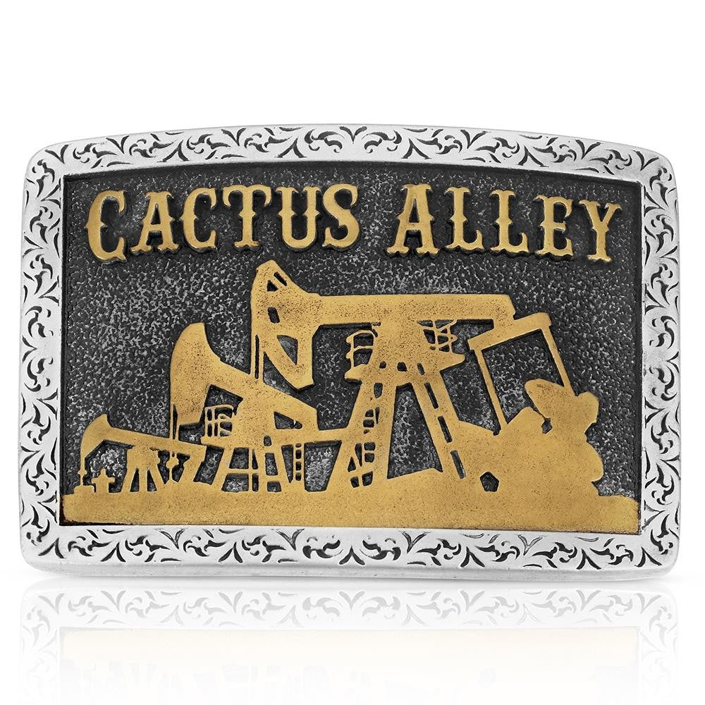 Montana Silversmiths Attitude Officially Licensed Cactus Alley Belt Buckle A1094CA