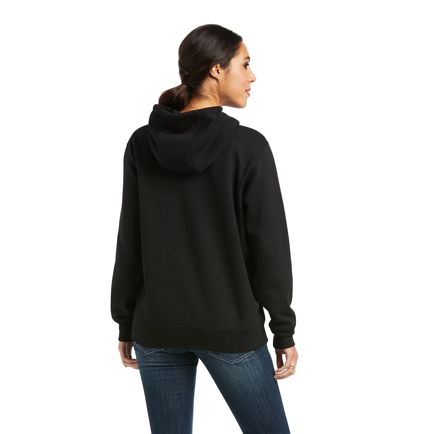 Ariat Women's Black Chest Logo Hoodie