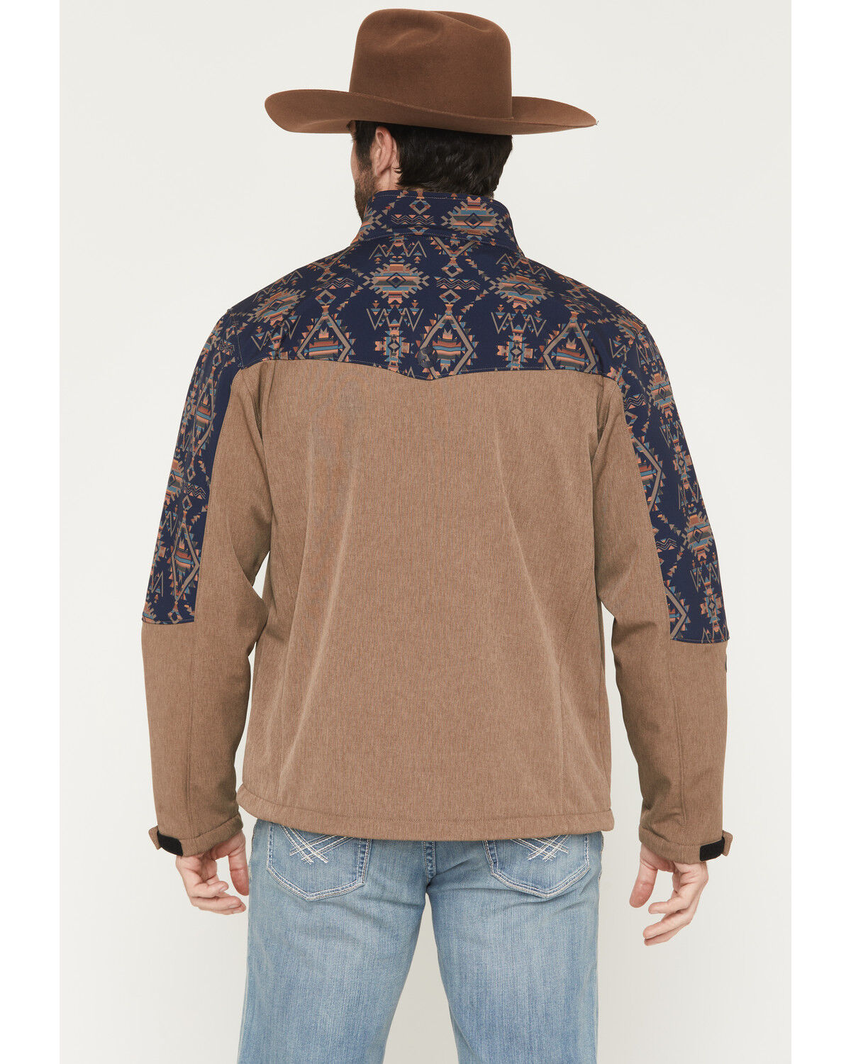 HOOEY MEN'S JACKSON HOLE SOUTHWESTERN SOFTSHELL JACKET