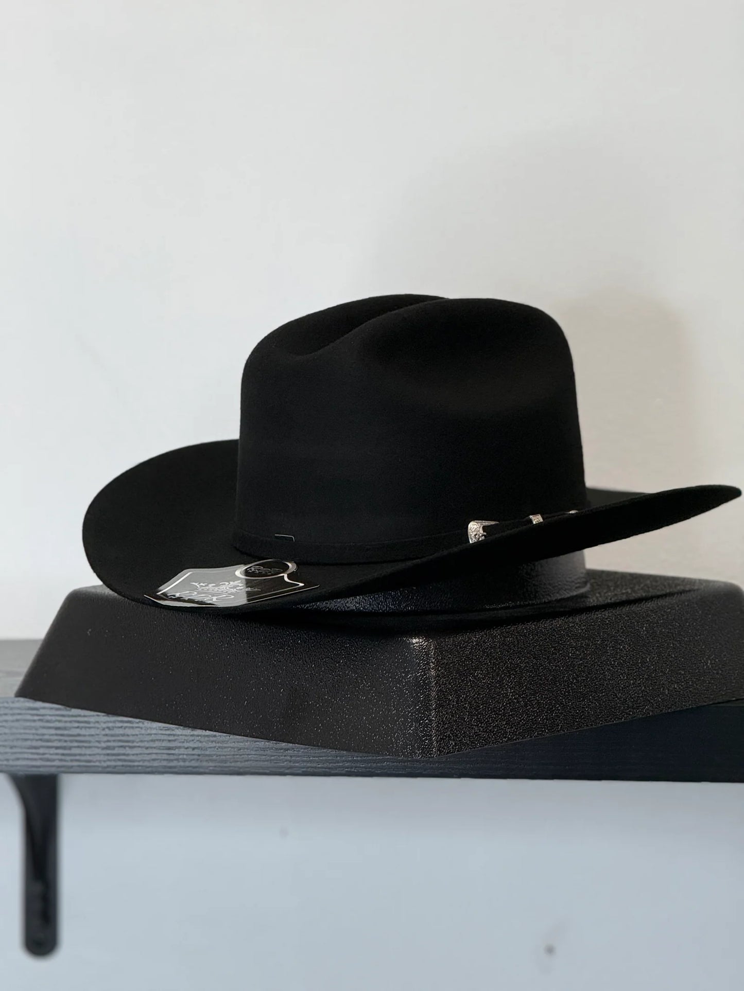 Rdr Black 4XS10 Sinaloa Cops Chica Felt Hat 3 1/2 Inch Brim 4XS10
