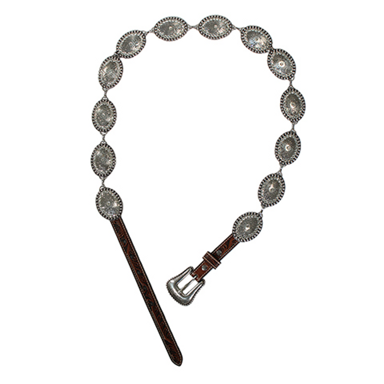 Nocona Womens Crystal Conchos Belt - N320004301