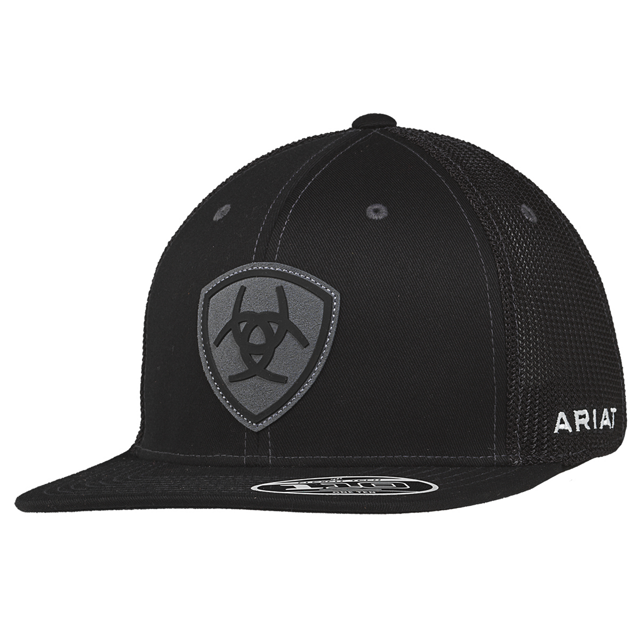 ARIAT SUEDE PATCH BLACK SHIELD - HATS CAP - A300089401