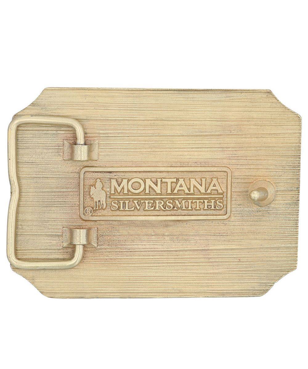 Montana Silversmiths Attitude Patriot Christian Cowboy Belt Buckle A864C