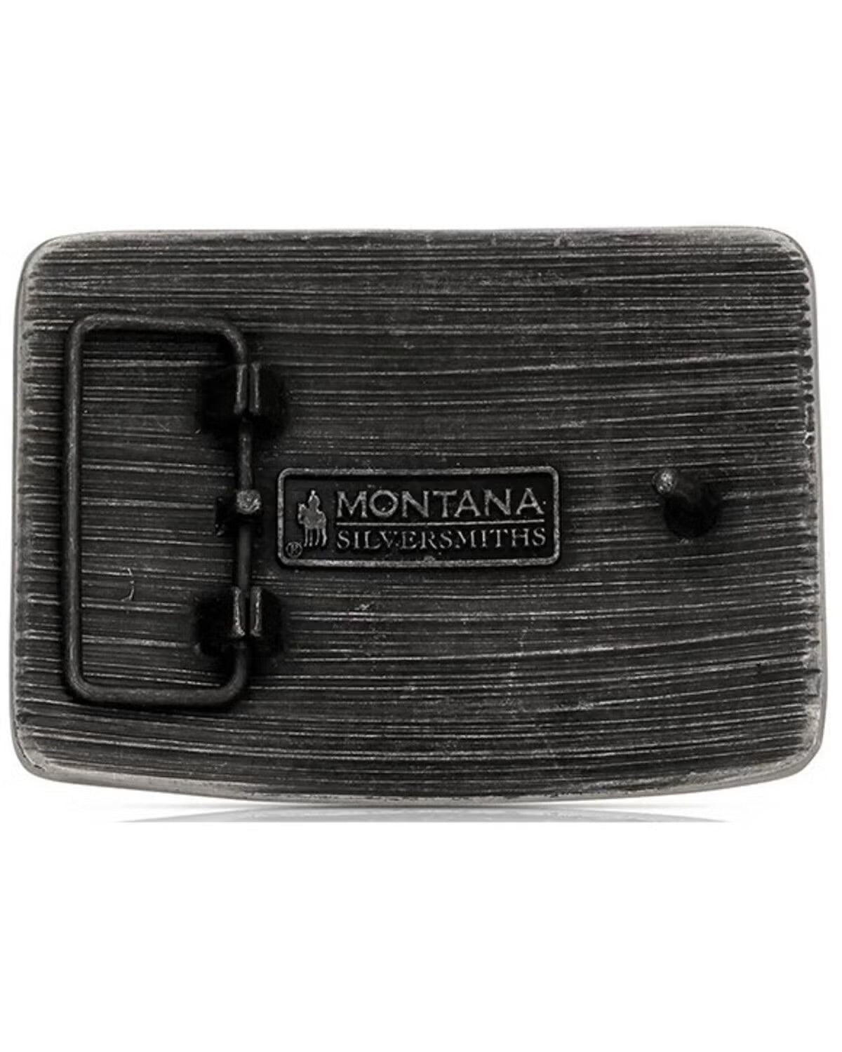 Montana Silversmiths Heritage Rider Whiskey Ranch Belt Buckle A1067WR