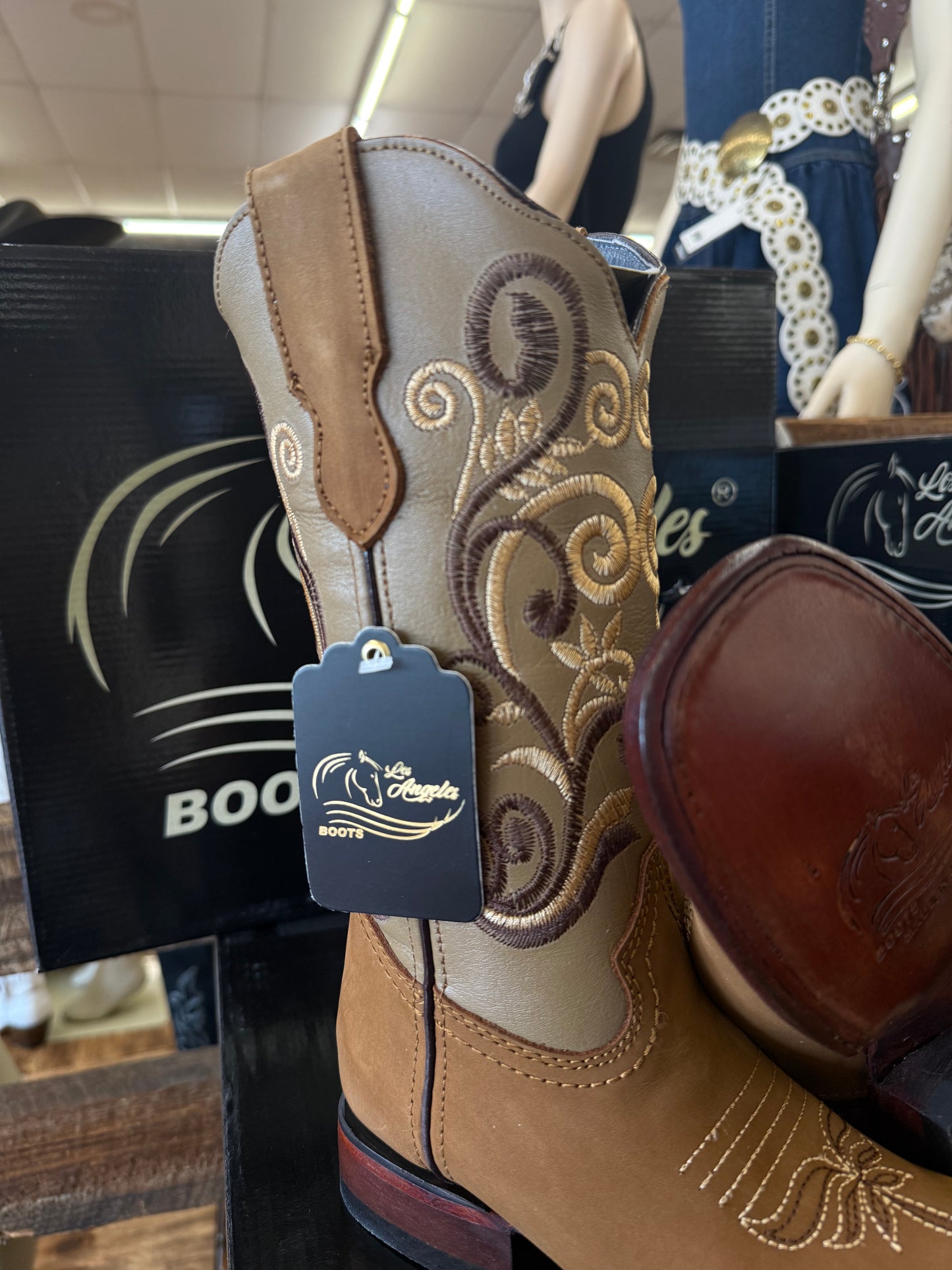 Los Angeles Boots Women’s Nobuck Shedron 306350