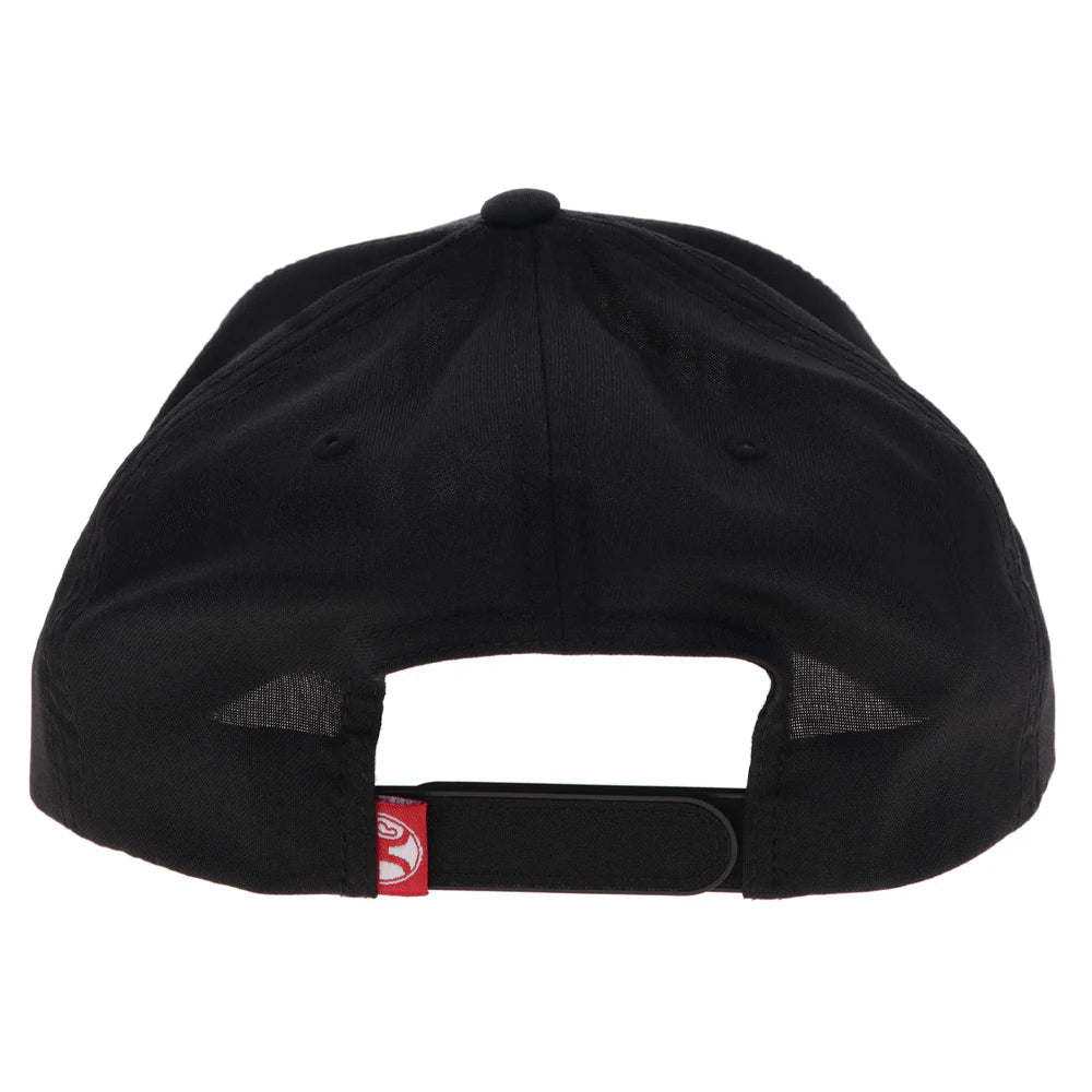 Hooey "Wild Ride" Hat Black W/Hooey Embroidered Logo 2569T-BK