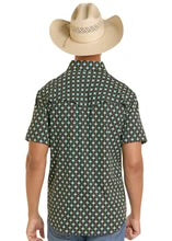 Rock & Roll Tek Core Geo Print SS Black & Green BMN3S08699