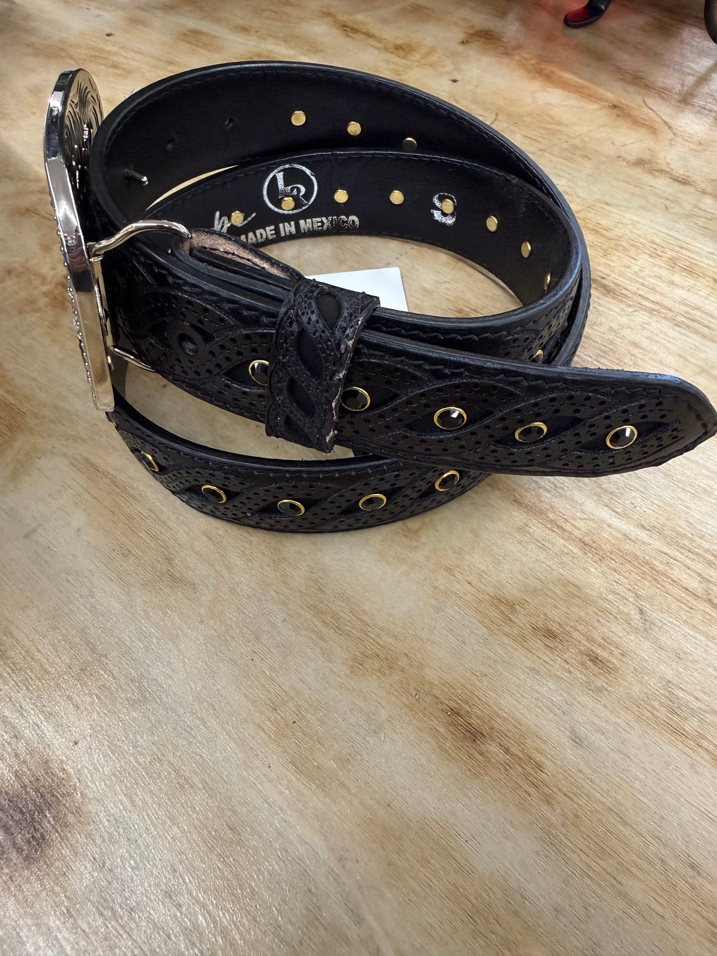 LongRope Women’s Black Western Belt 010LR-BLACK