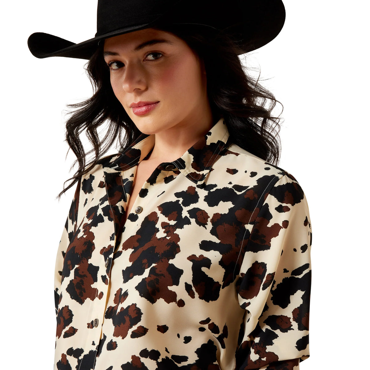 Ariat Ladies Homestyle Pony Button Down Ls Shirt 10079289