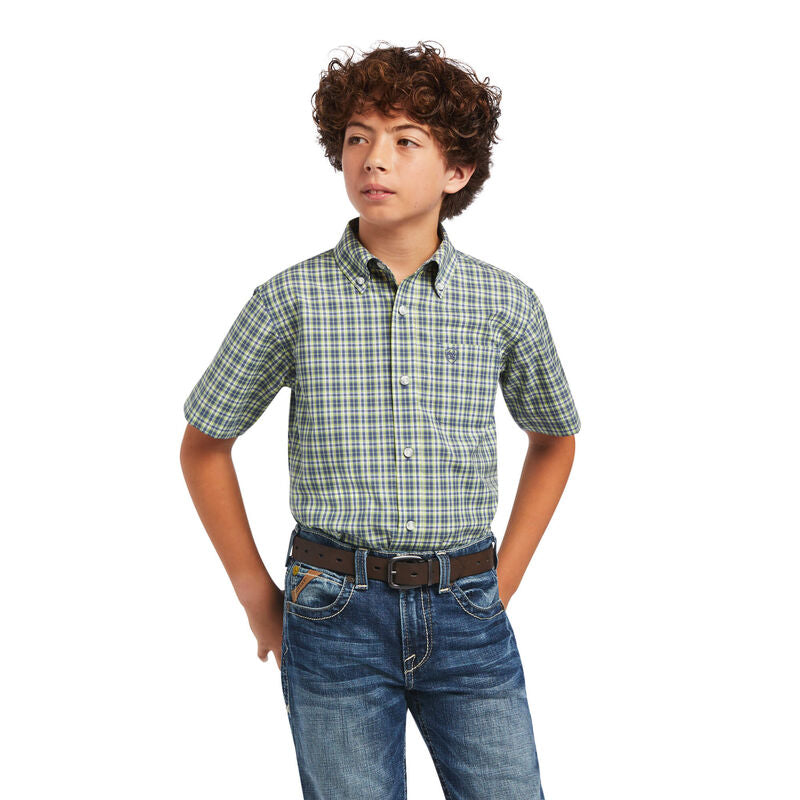 ARIAT BOYS PRO SERIES BARRETT CLASSIC FIT SHIRT