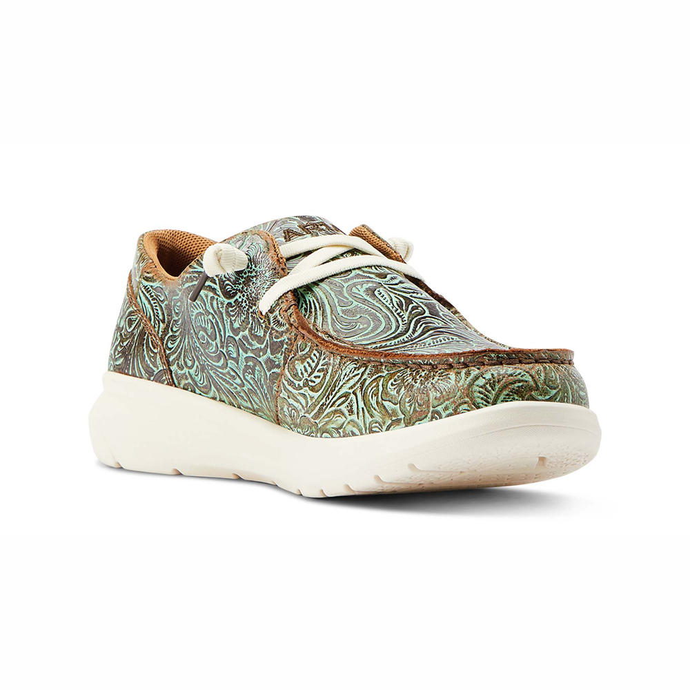Ariat Women's Hilo Shoe Vintage Turquoise Floral Embossed