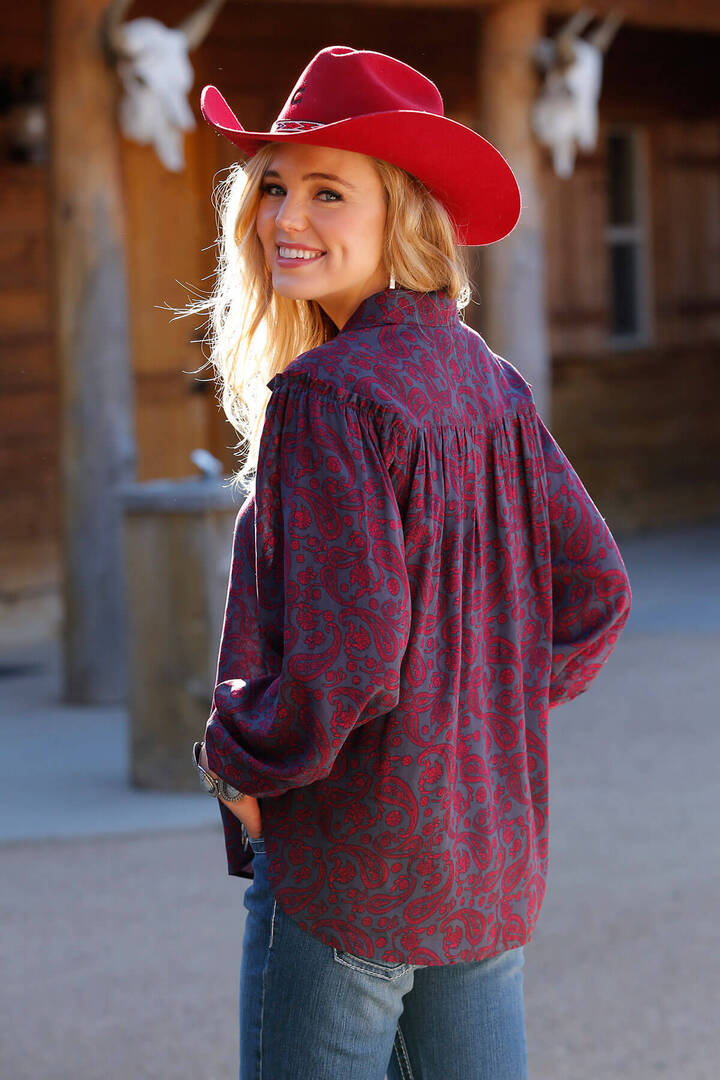 Cruel Western Fashion Ruffle Blouse