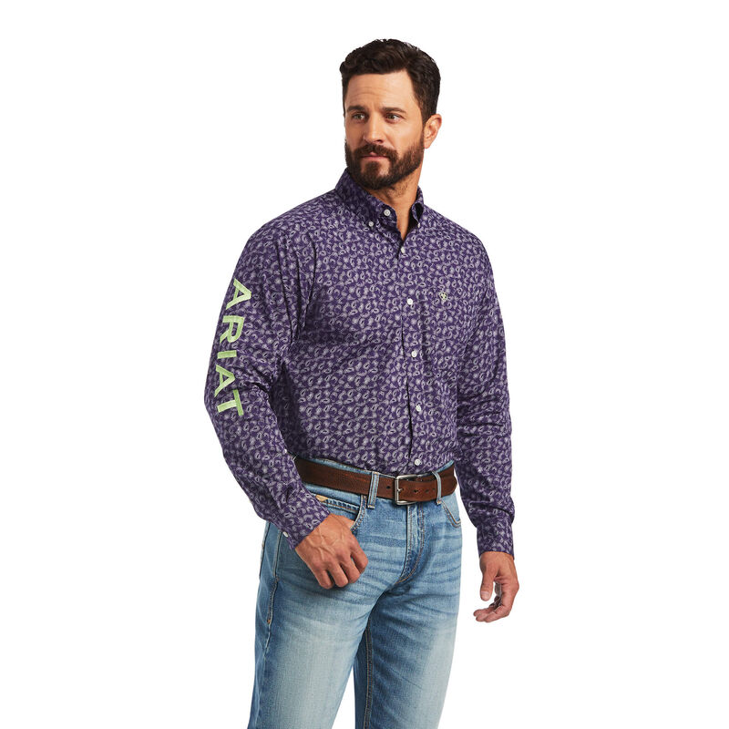 Ariat Men's Team Paulo Classic Long Sleeve Button Down Shirt