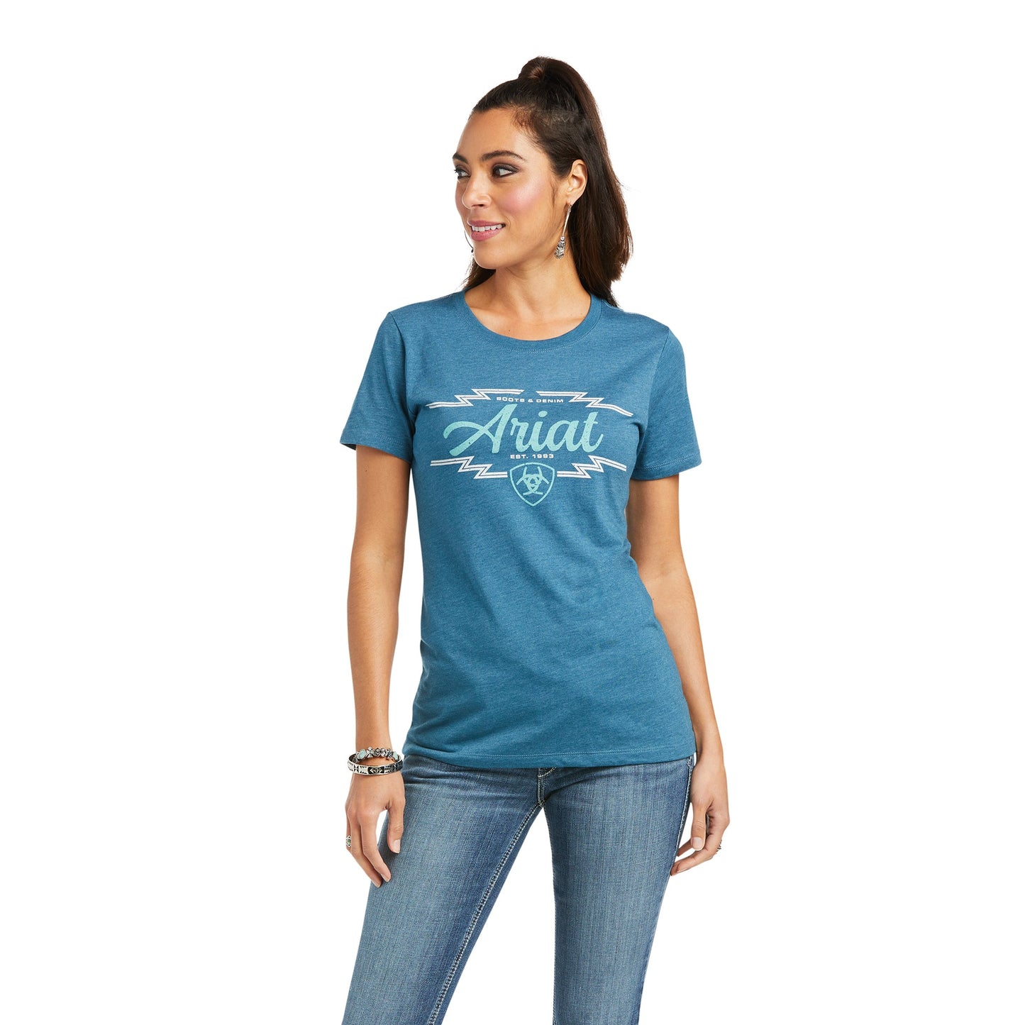 Ariat Ladies South Western SS T-Shirt