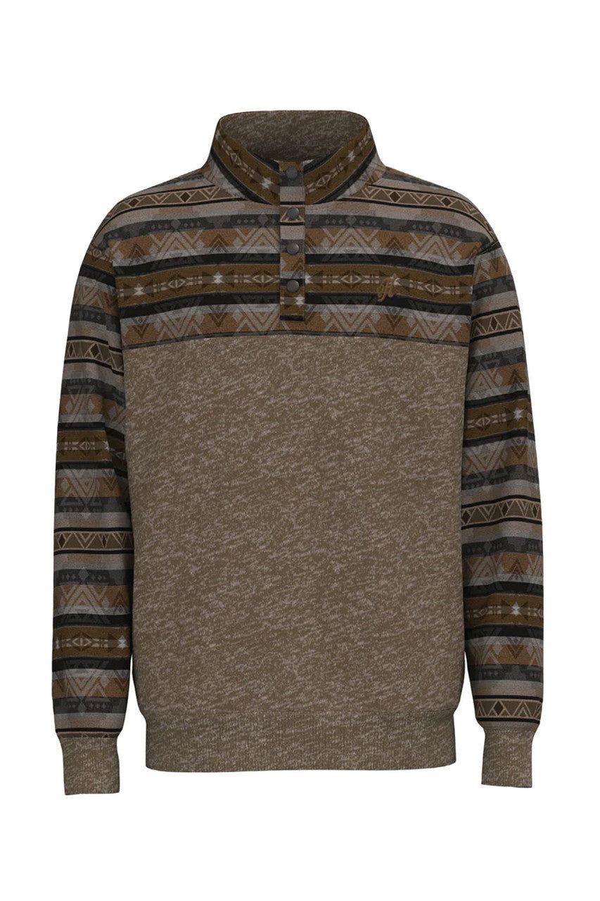 Hooey Pullover Men's Stevie Aztec Tan