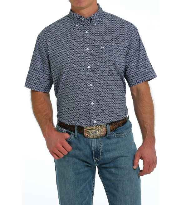 Cinch Men's Navy Arenaflex SS Shirt