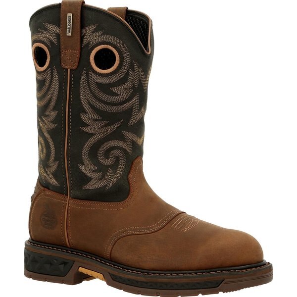Georgia Boot Men's Carbo-Tec LT Waterproof Pull-On Work Boot
