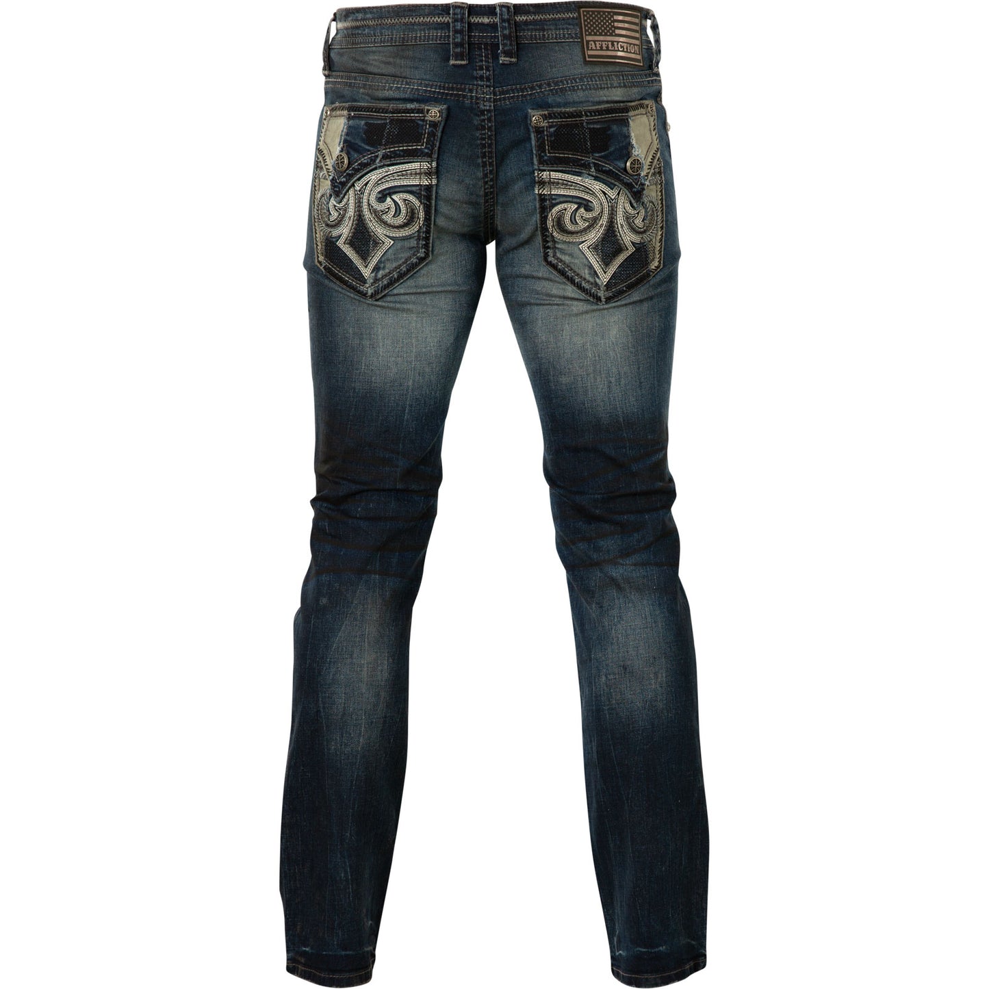 Affliction Jeans Gage Fleur Oberon Blue