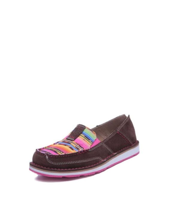 Ariat Womens Cheetah Serape Cruiser Shoes