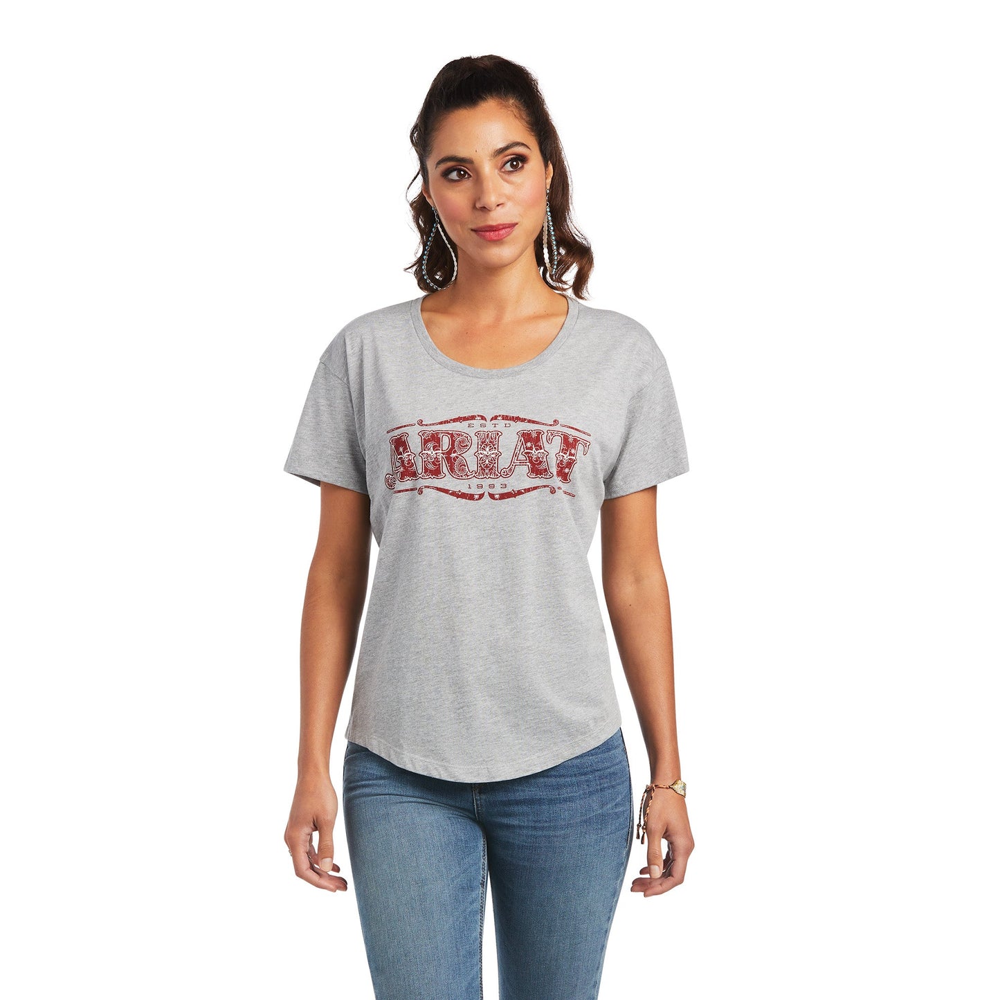 Women's Ariat Bandana Logo T-Shirt
