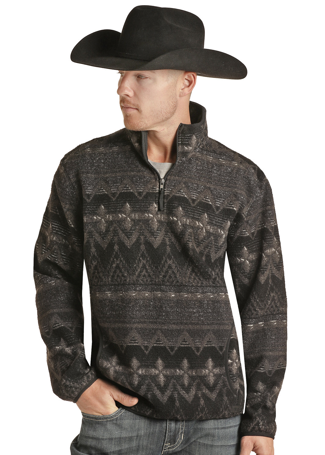 Men's Rock & Roll Cowboy Berber Pullover