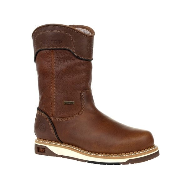 Georgia Boot Men's AMP LT Wedge Waterproof Pull-On Work Boot
