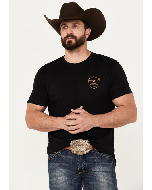 Kimes Ranch Men's Black Shielded Trucker T-Shirt