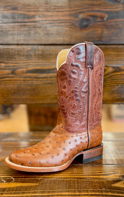 Moreria Men’s Boots Avestruz Africana Shedron/Tornado Cognac