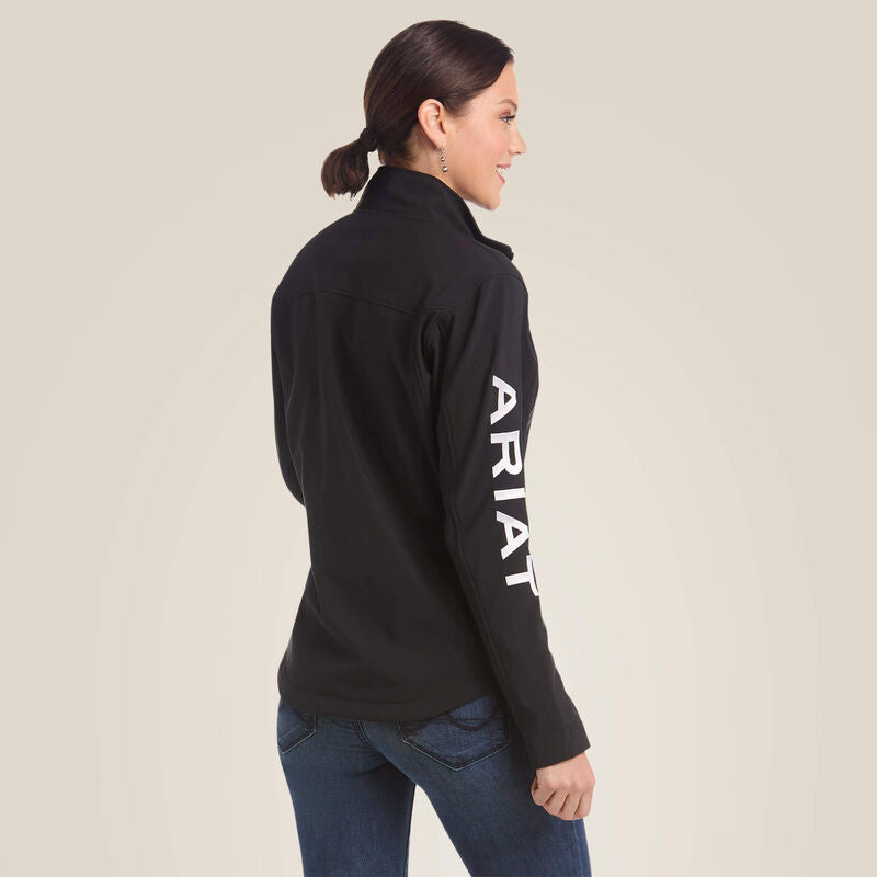 Ariat Women’s New Team Softshell Jacket (BLACK)