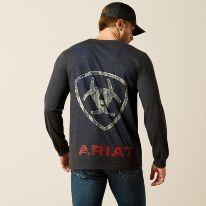 Ariat Men’s Stamped Freedom Classic Fit Long Sleeve T-Shirt