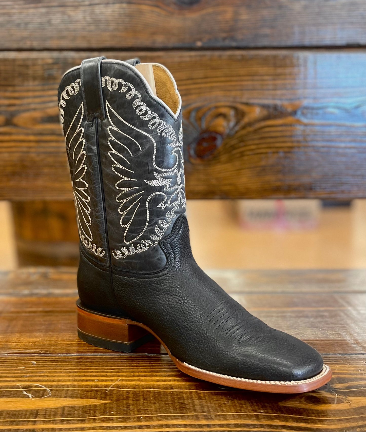 Moreria Men’s Boots 070 RES OKLAHOMA NEGRO-CUERO