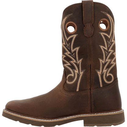 GEORGIA BOOT CORE 37 11" WESTERN PULL-ON WORK BOOT