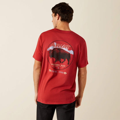 Ariat Men’s Patriot Buffalo Coin SS T-Shirt