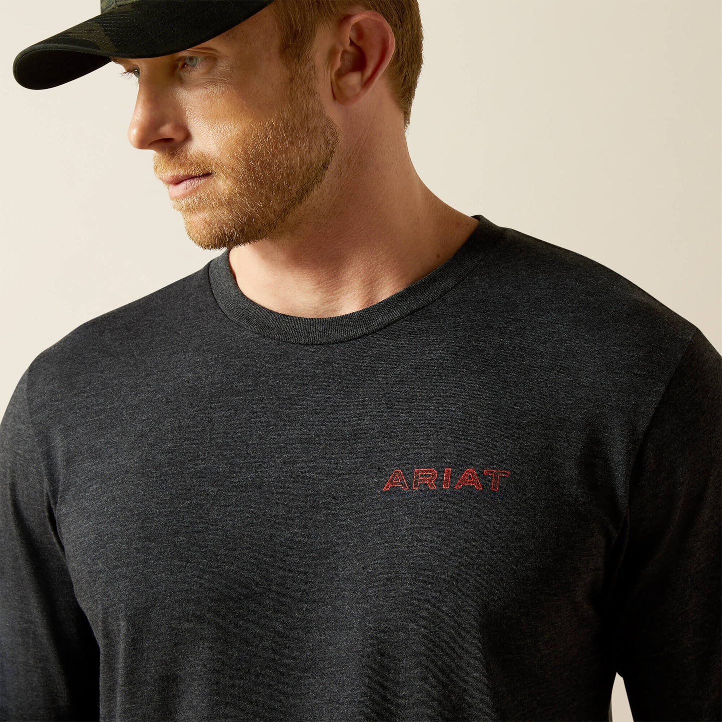 Ariat Men’s Stamped Freedom Classic Fit Long Sleeve T-Shirt