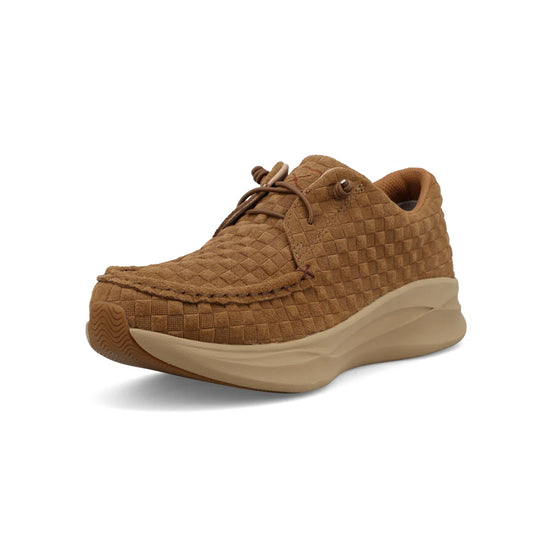 Women's Feather X Casual Shoes - (Cork Brown Suede)