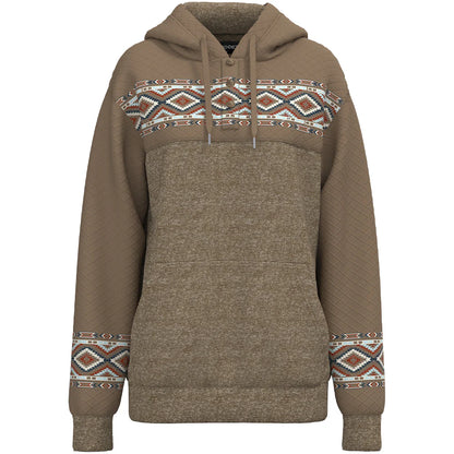 Hooey Women’s "Jimmy Tan W/ Aztec Hoodie