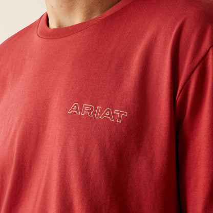 Ariat Men’s Patriot Buffalo Coin SS T-Shirt