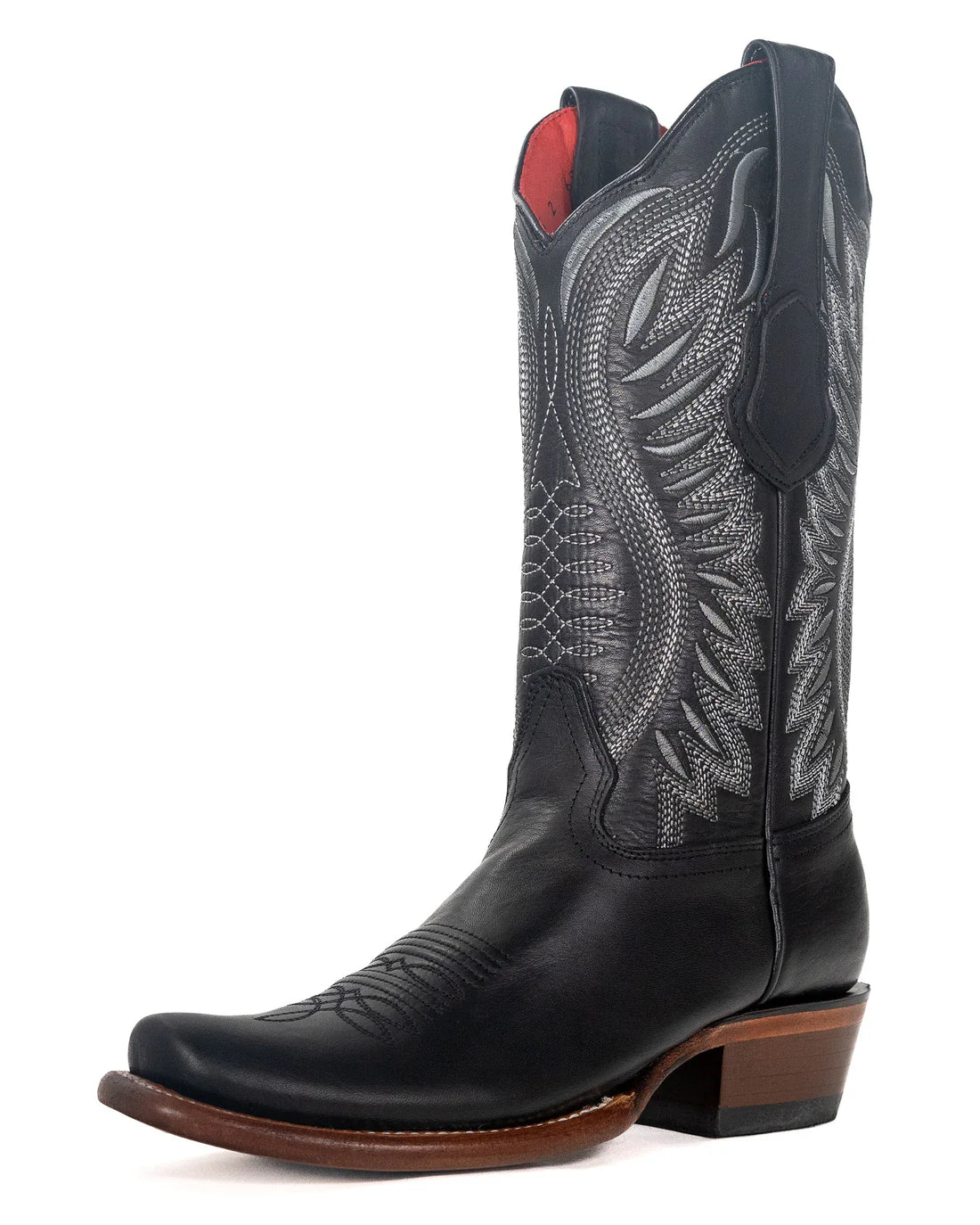 Los Altos Women’s Vergel Suede Leather Black High Top Boots