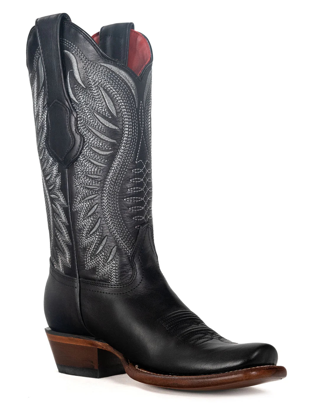 Los Altos Women’s Vergel Suede Leather Black High Top Boots