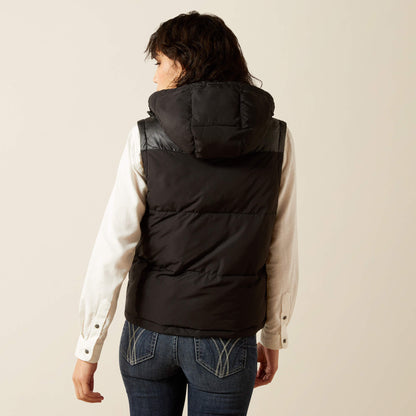 Ariat Women’s Frontier Puffer Vest (Black)