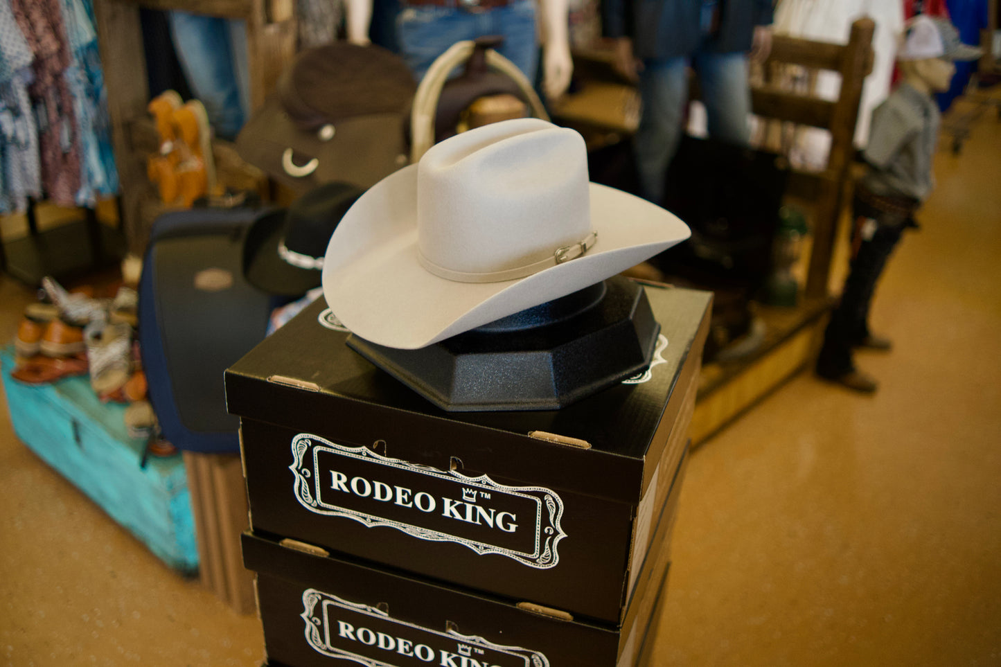Rodeo King 3X Silver Belly Felt Cowboy Hat